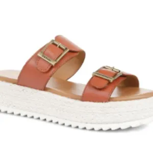 Barbour Womens Amelda Sandals Tan 10M