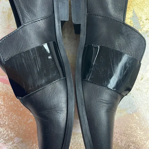 Barney’s New York black loafers shoes 7