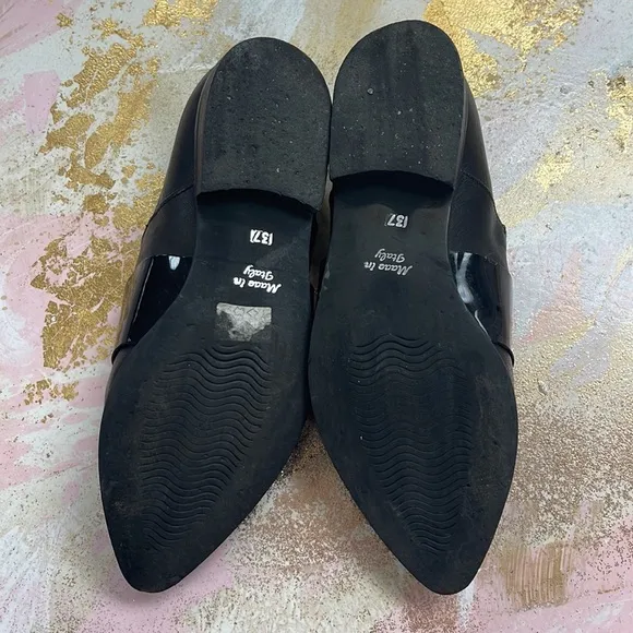 Barney’s New York black loafers shoes 7