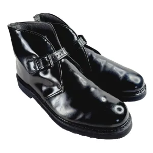 Bates Lites Men's Black Buckle Chukka Boots Size 14 Work Boot made in the USA