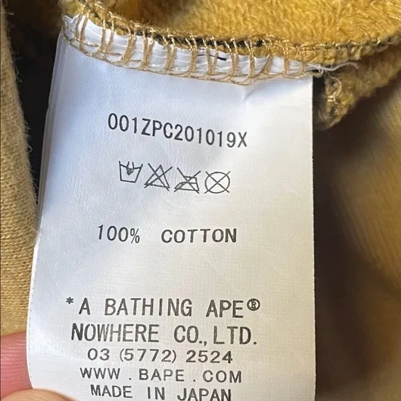 Bathing Ape Camo shorts size L