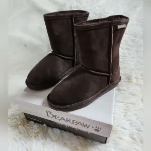 BEARPAW Emma Tall Youth Boots Size 4
