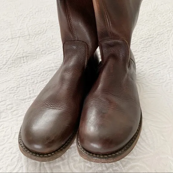 Bed Stu Cobbler Series Tall Leather Boots