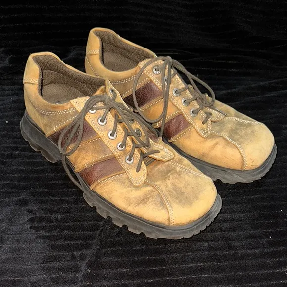 Bed Stu Vintage 90’s Y2K Mens Leather Square Toe Sneakers Size 46 Classics