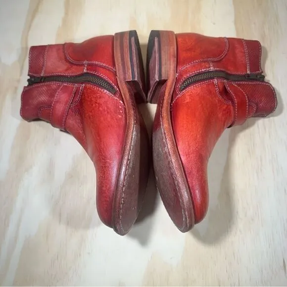 Bed Stu Becca Ankle Boots Women’s Size 6