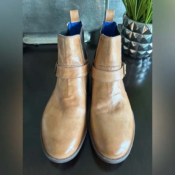 🔥🔥🔥Bed|Stu Michelangelo Chelsea Leather Boot🔥🔥🔥- MS20