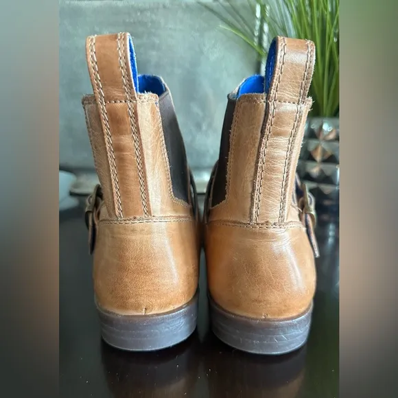 🔥🔥🔥Bed|Stu Michelangelo Chelsea Leather Boot🔥🔥🔥- MS20
