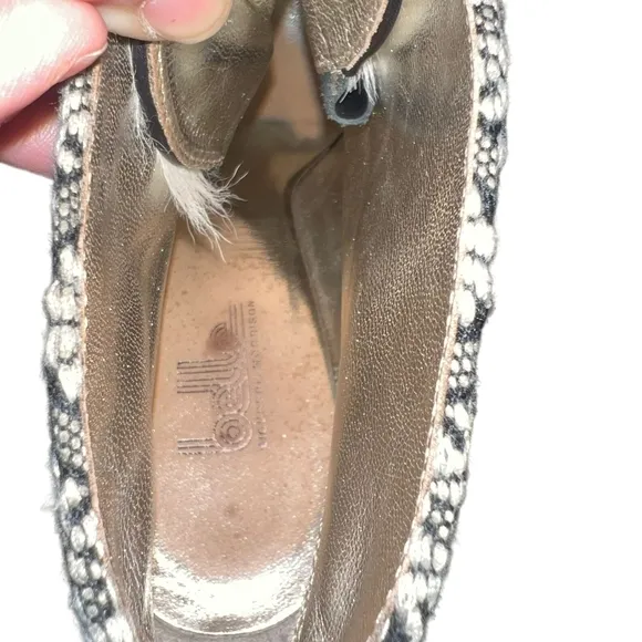 Belle by Sigerson Morrison fur ankle boot Size 8.5