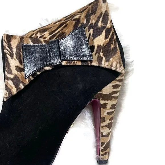 Betsey Johnson Black Ankle Boots