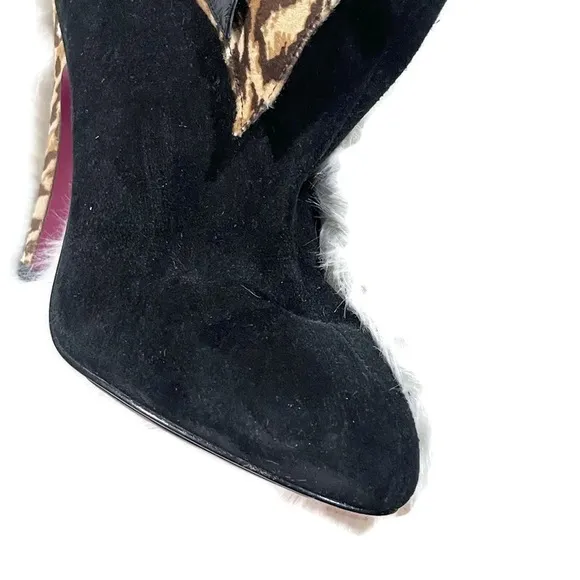 Betsey Johnson Black Ankle Boots