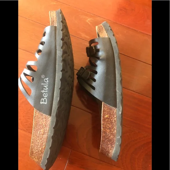 Betula by Birkenstock Black Sandals