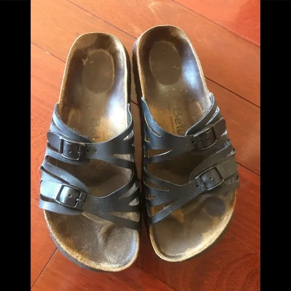 Betula by Birkenstock Black Sandals