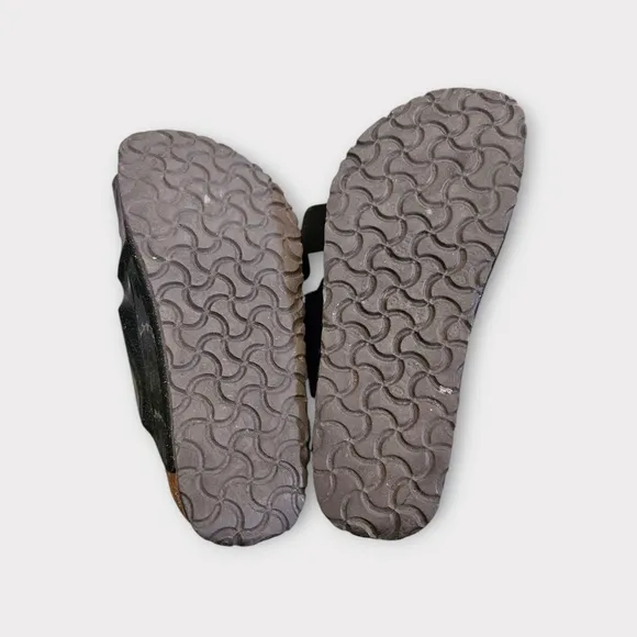 Birkenstock Arizona Papillio Black Glitter Sandals