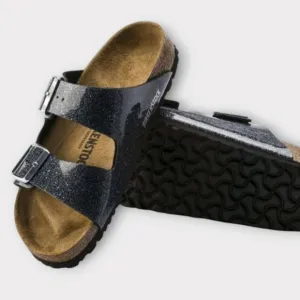 Birkenstock Arizona Papillio Black Glitter Sandals