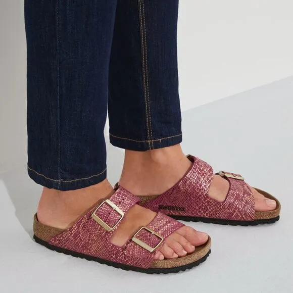 Birkenstock Arizona Python Comfort Sandal Size 6