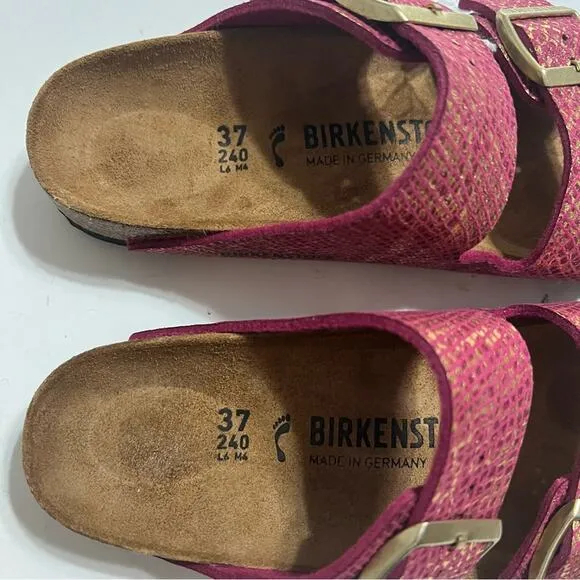 Birkenstock Arizona Python Comfort Sandal Size 6