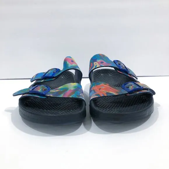 Birkenstock Birkis Multicolor Tie Dye Sandals