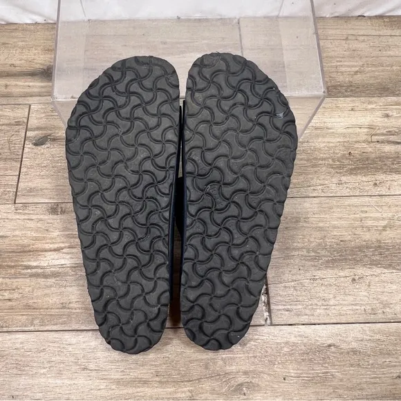 Birkenstock Black Arizona Sandals Leather Size 10