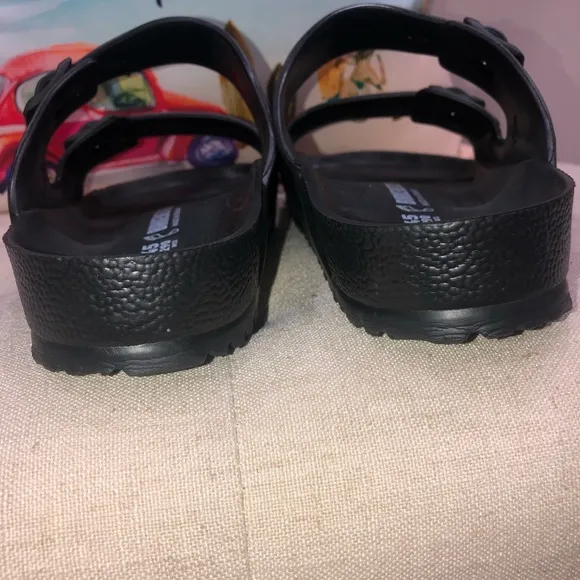 Birkenstock Eva Black Arizona Essentials Synthetic Sandals Size 45