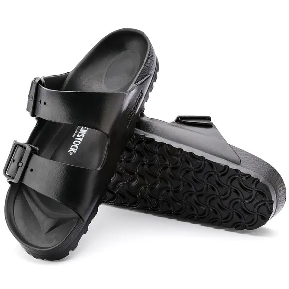 Birkenstock Eva Black Arizona Essentials Synthetic Sandals Size 45