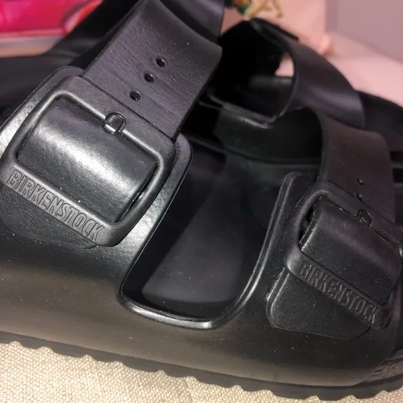 Birkenstock Eva Black Arizona Essentials Synthetic Sandals Size 45