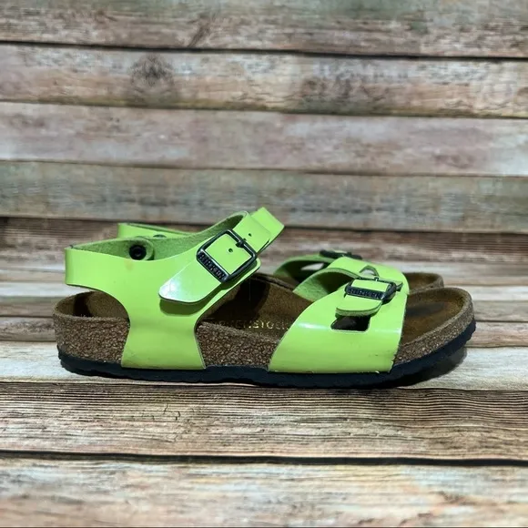 Birkenstock Green Rio Sandals