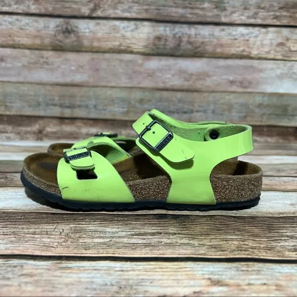 Birkenstock Green Rio Sandals