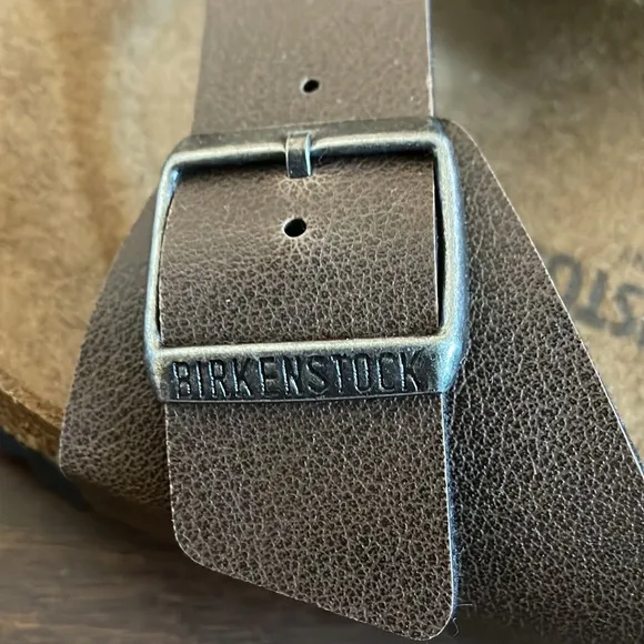 Birkenstock Madrid Mens Sz 13 brown Sandals Slides Slippers Mules