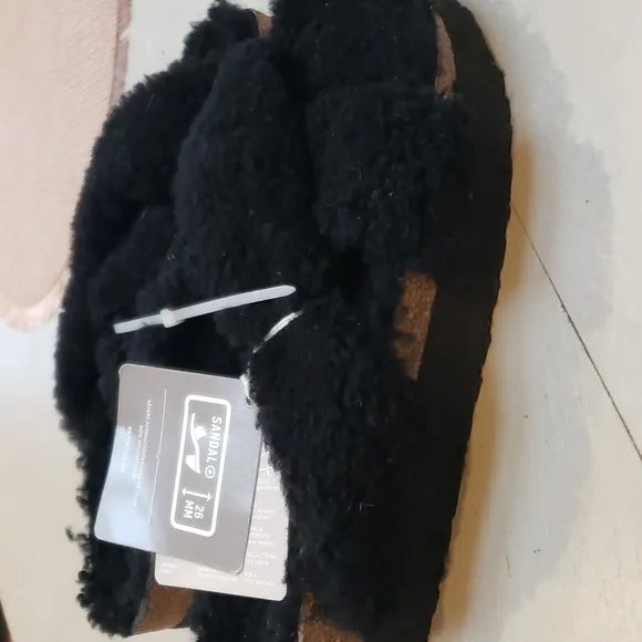 Birkenstock Papillio Daytona Shearling sandals, size 39, new