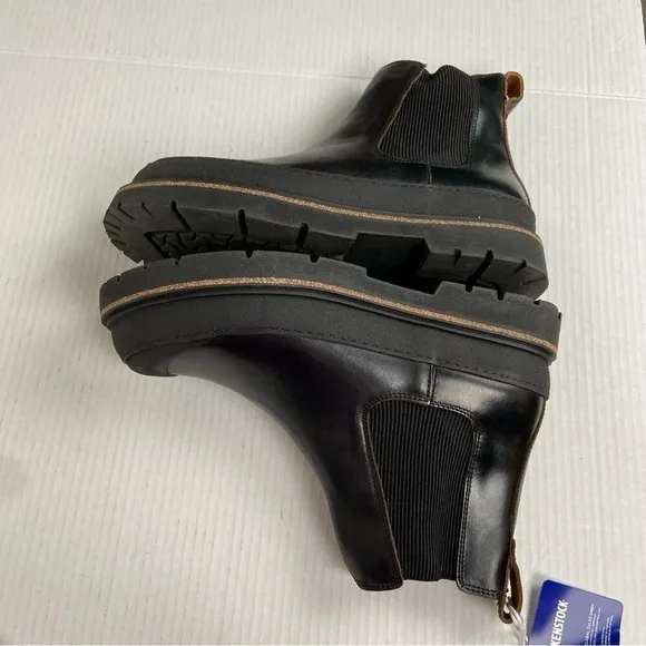 BIRKENSTOCK Prescott Slip‎ On Boots Men Oiled Leather - Black EU 44 / US 11-11.5