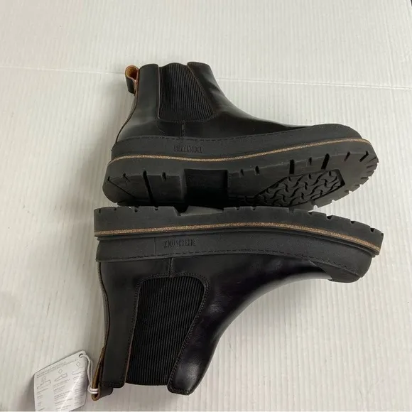 BIRKENSTOCK Prescott Slip‎ On Boots Men Oiled Leather - Black EU 44 / US 11-11.5