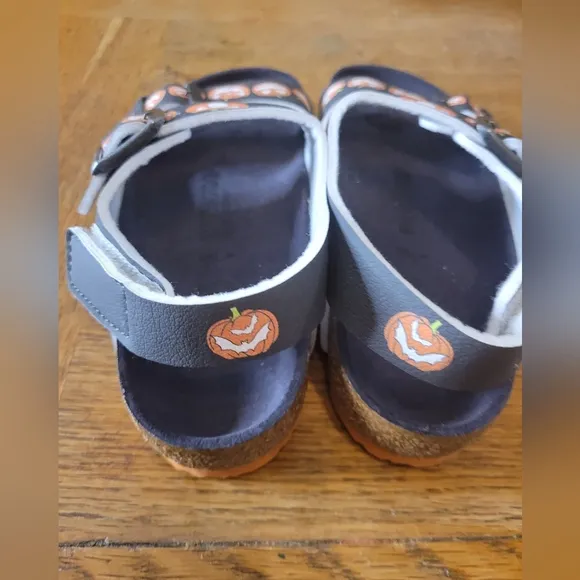 Birkenstock Pumpkin Sandals Kids Halloween Size 32 Unisex US 1