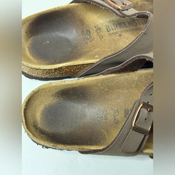 Birkenstock Women's Mayari Birko-Flor Nubuck Sandals Size 40