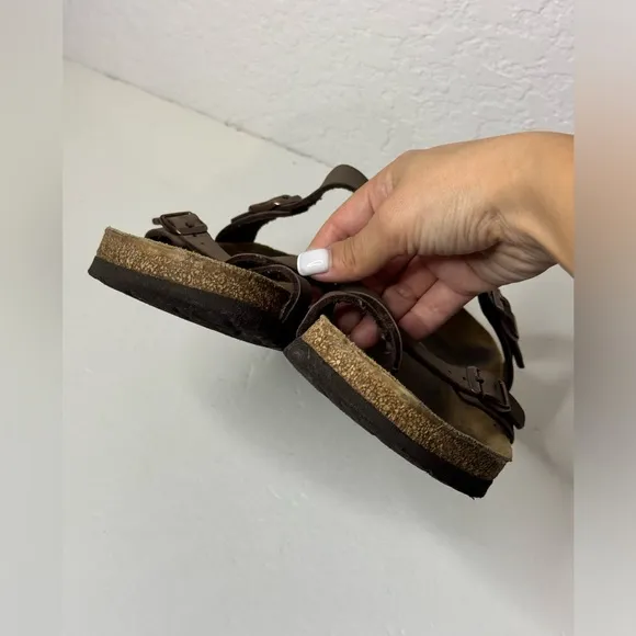 Birkenstock Women's Mayari Birko-Flor Nubuck Sandals Size 40
