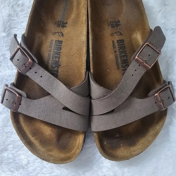 BIRKENSTOCK  Yao Birko-Flor Birkibuc Sandals