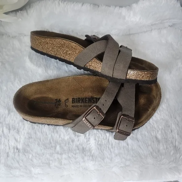 BIRKENSTOCK  Yao Birko-Flor Birkibuc Sandals