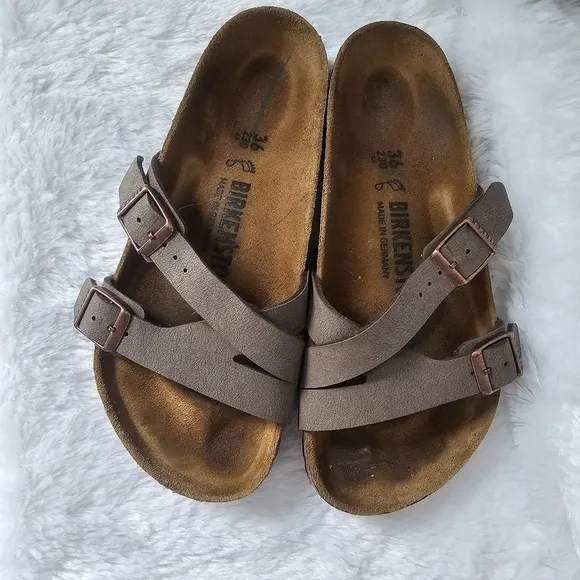 BIRKENSTOCK  Yao Birko-Flor Birkibuc Sandals