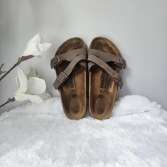 BIRKENSTOCK  Yao Birko-Flor Birkibuc Sandals