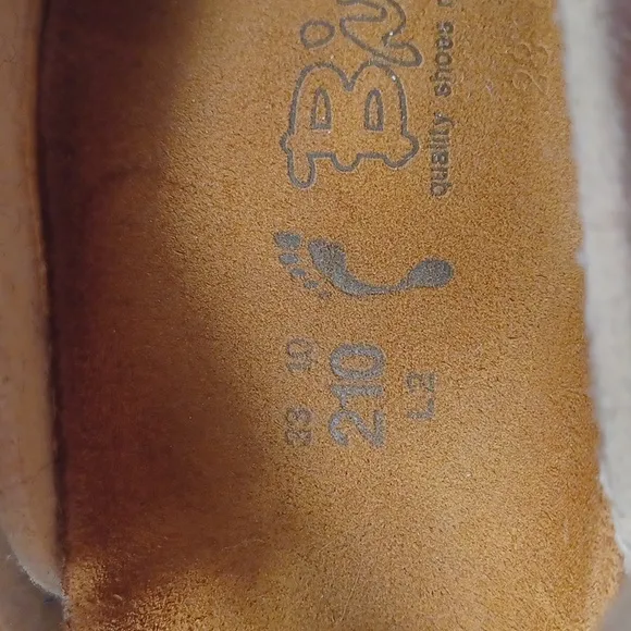 BIRKIS Kay felt animal clogs