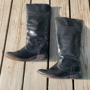Black Frye tall boots 76442 made Mexico