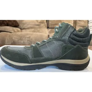 Blake Shelton x Lands' End Men's‎ Suede Trekker Hiking Boots Size 11D Moss Green