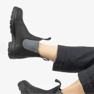 Blundstone 1914 Chelsea Black / Grey Wash Boots. Size 4.5AU / EU 36