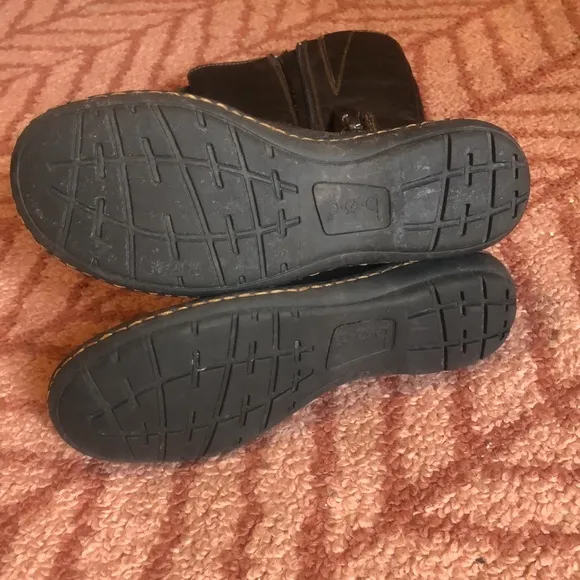 Boc tall leather boots - zip up very hood condition size 6.5