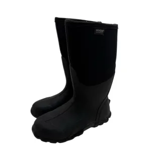 Bogs Classic High Boots Mens 7 Black Neo-Tech Tall Work Rain Muck Snow 60142-001