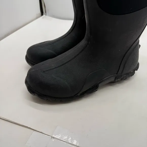 Bogs Classic High Boots Mens 7 Black Neo-Tech Tall Work Rain Muck Snow 60142-001