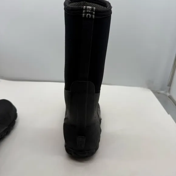 Bogs Classic High Boots Mens 7 Black Neo-Tech Tall Work Rain Muck Snow 60142-001