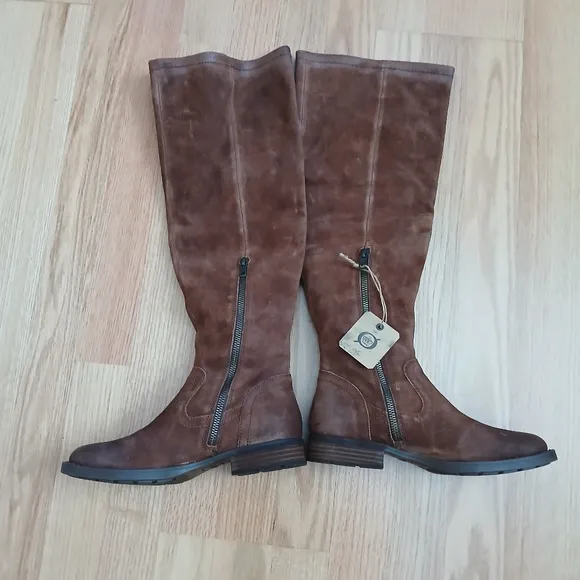 Born Britton Over The Knee Tall Leatger Boots Size 6 for Wom…