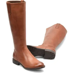 BORN SHAUNIE LEATHER TALL RIDING BOOTS IN BROWN NWT WOMEN'S SIZE 6
