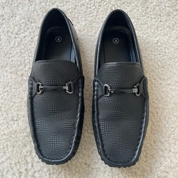 Boys Penny Loafer Slip-On Moccasin Dress Shoes