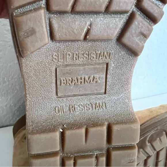 Brahma Oak Steel Toe Work Utility Boots 7.5 EEE Unisex